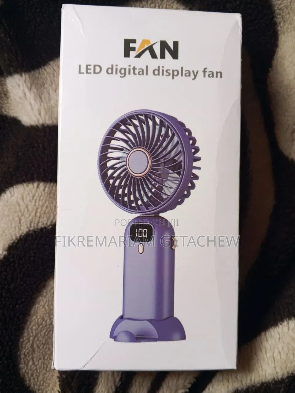 LED Display Hand Fan