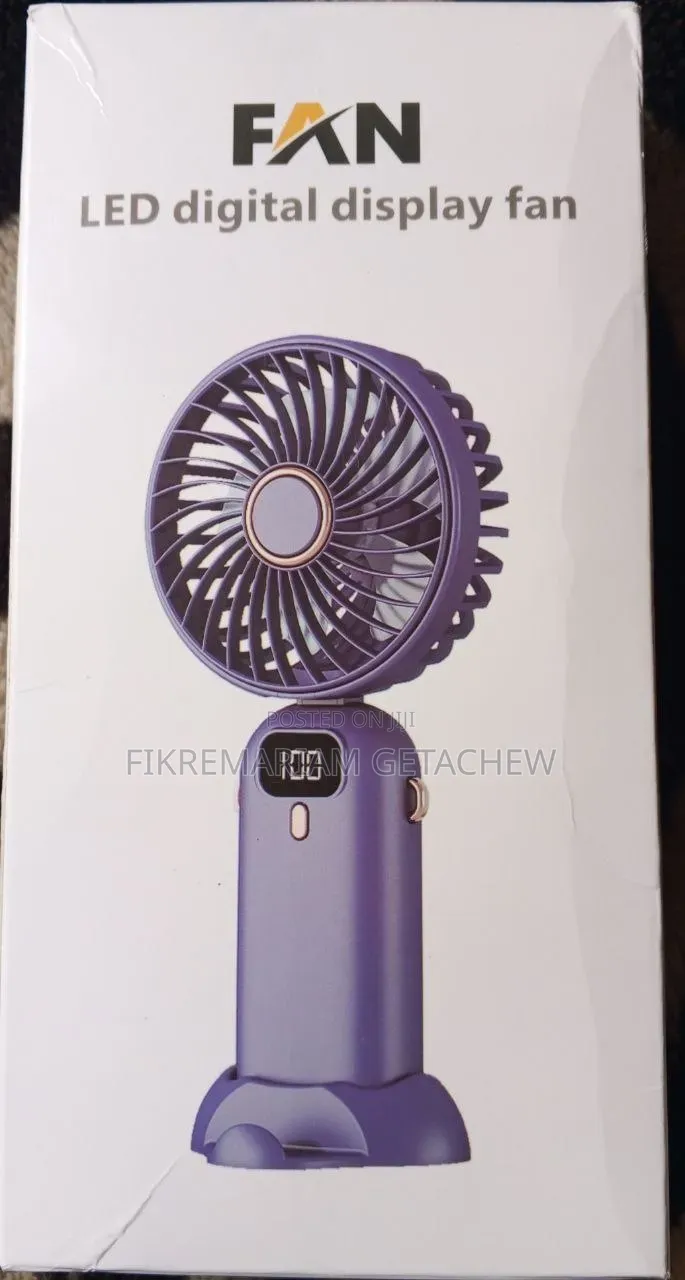 LED Display Hand Fan