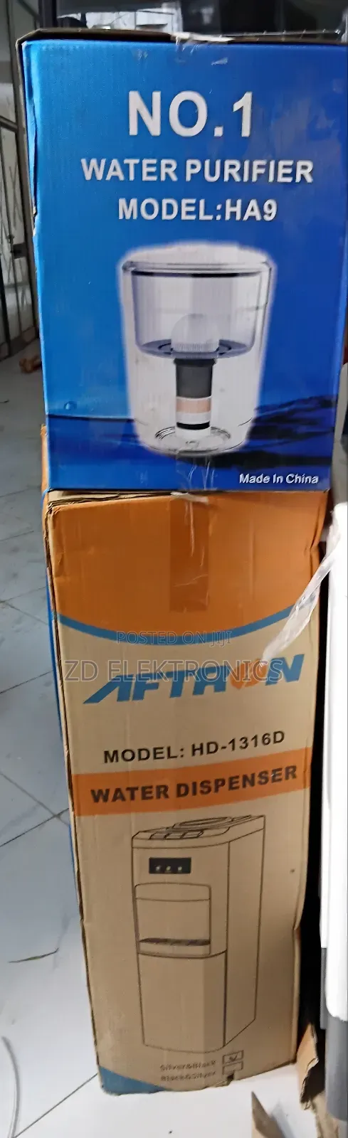 Aftron Water Dispnser Model 1316d Qty 1ec N W 14 6 KGS G W15 6kgs Meas