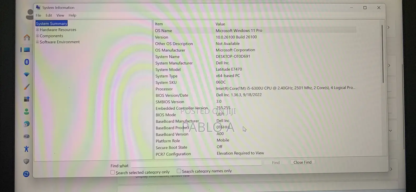 Laptop Dell Latitude E7470 8GB Intel Core i5 SSD 256GB