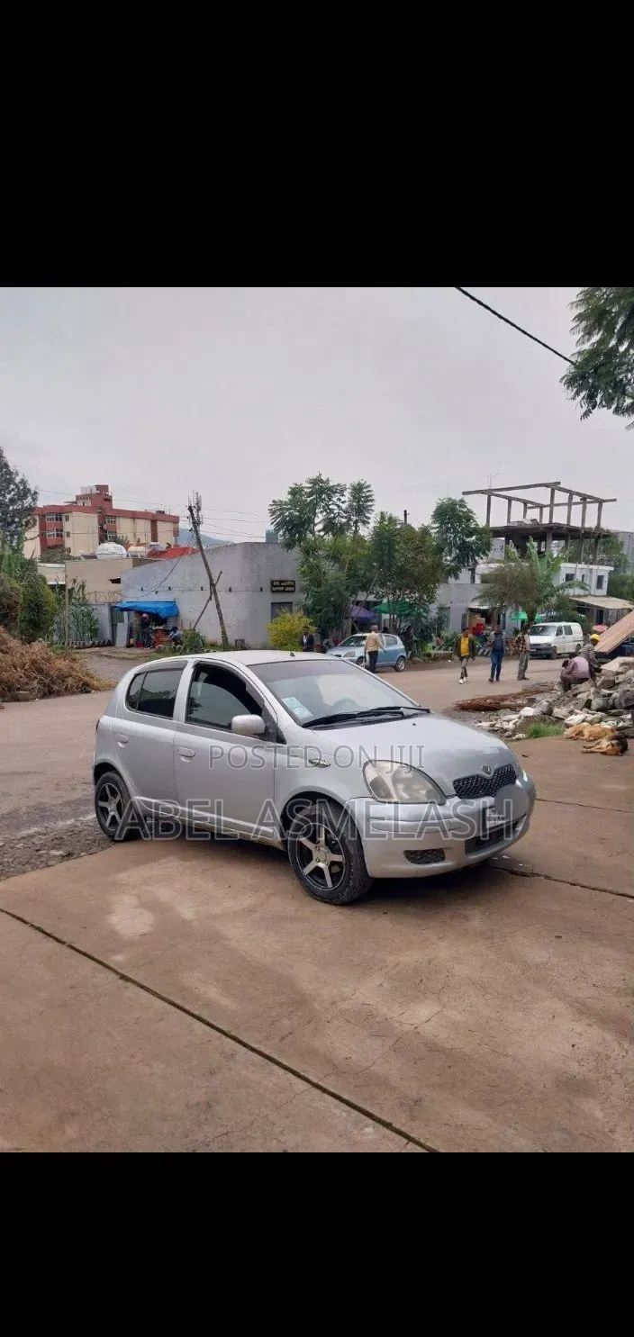 Toyota Vitz 2002 Gray
