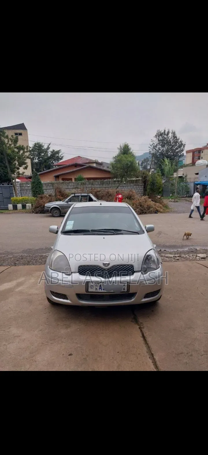 Toyota Vitz 2002 Gray