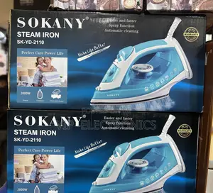 SOKANY Steam Iron Powered by 2000W