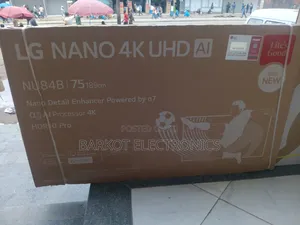 LG Nano Uhd Al Smart Qled TV 75 Inch Framless Andraid2026