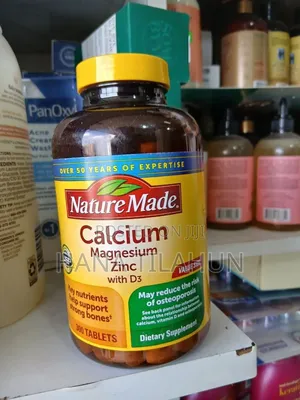 Nature Made Calcium Magnesium Zinc With Vitamin D3