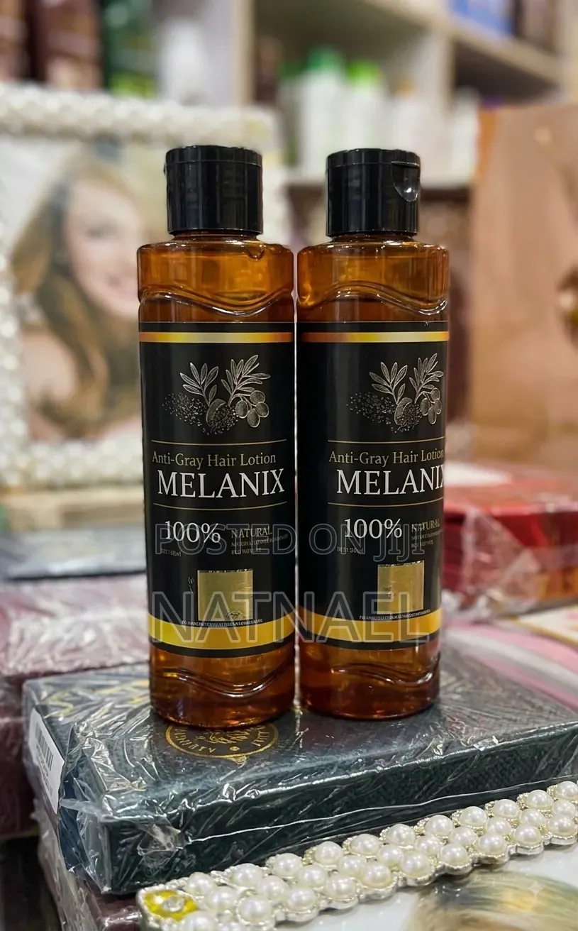 Melanix Anti- Gray Hair Lotion ሜላኔክስ የሽበት ማጥፊያ
