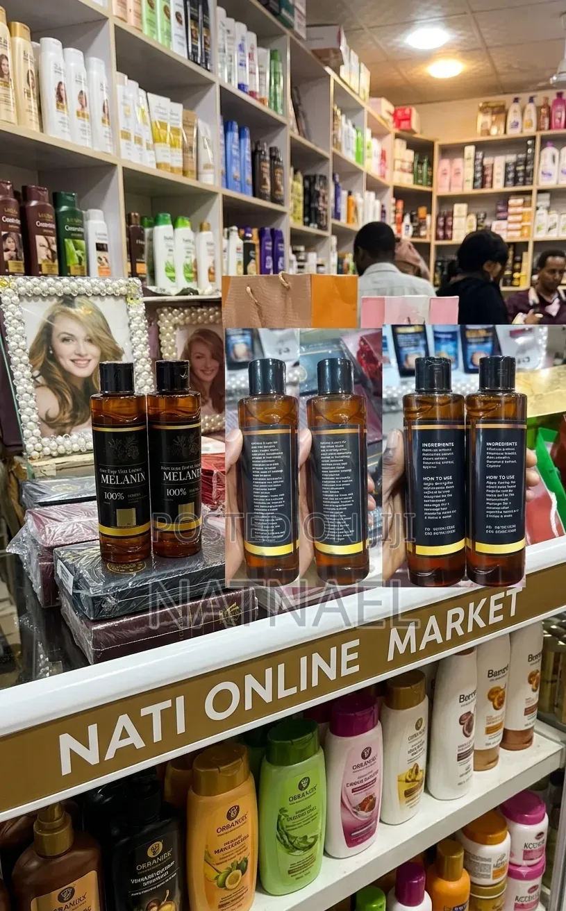 Melanix Anti- Gray Hair Lotion ሜላኔክስ የሽበት ማጥፊያ