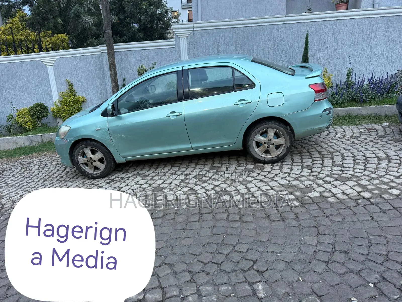 Toyota Yaris 2008 Green