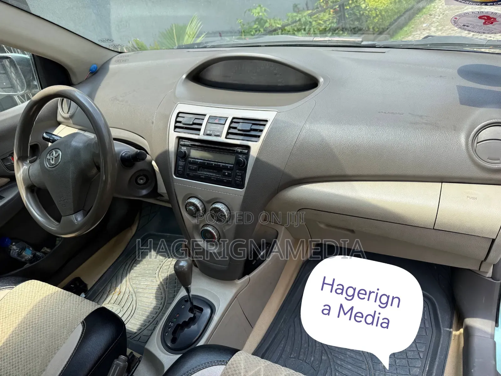 Toyota Yaris 2008 Green
