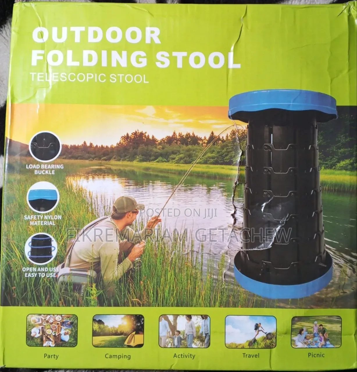 Outdoor Folding Stool