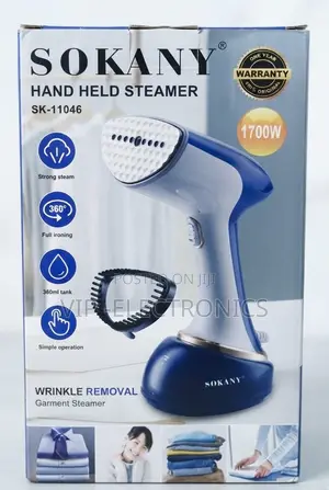 SOKANY Garment Steamer Hand Held. With a Powerful 1700W