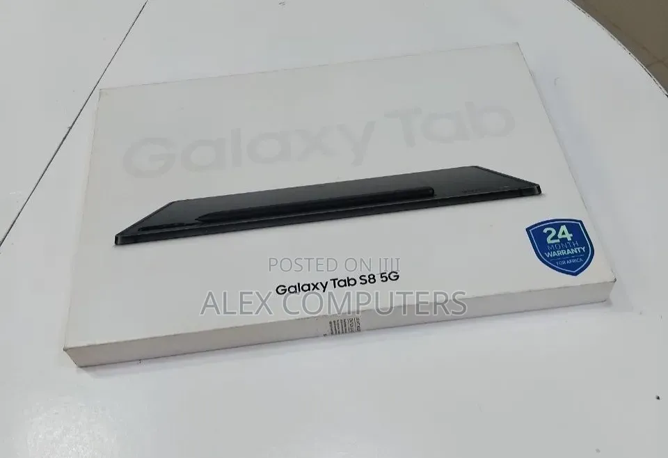 New Samsung Galaxy Tab S8 256 GB Black