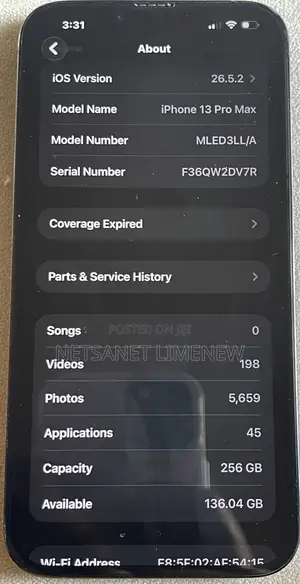 Apple iPhone 13 Pro Max 256 GB Blue
