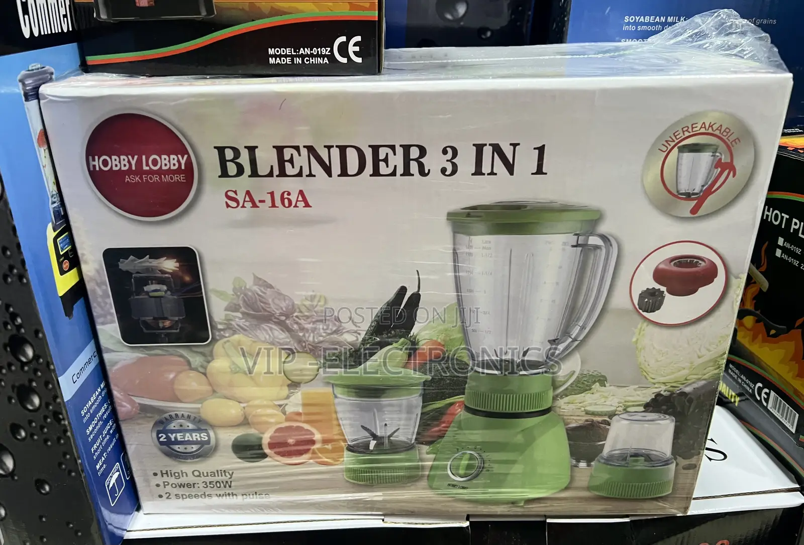 Hobby Lobby 3-in-1 Blender Sa-16a – 330w