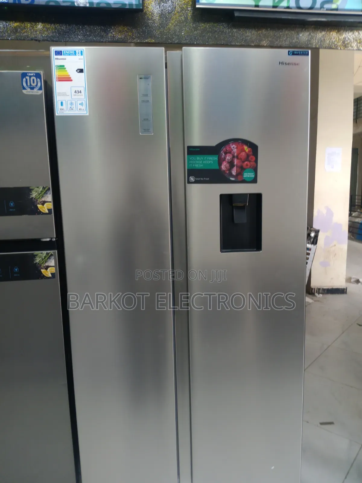 Hisense Rfrigerator Model H670s Litre Water Dispeser Alew Bale 2 Ber