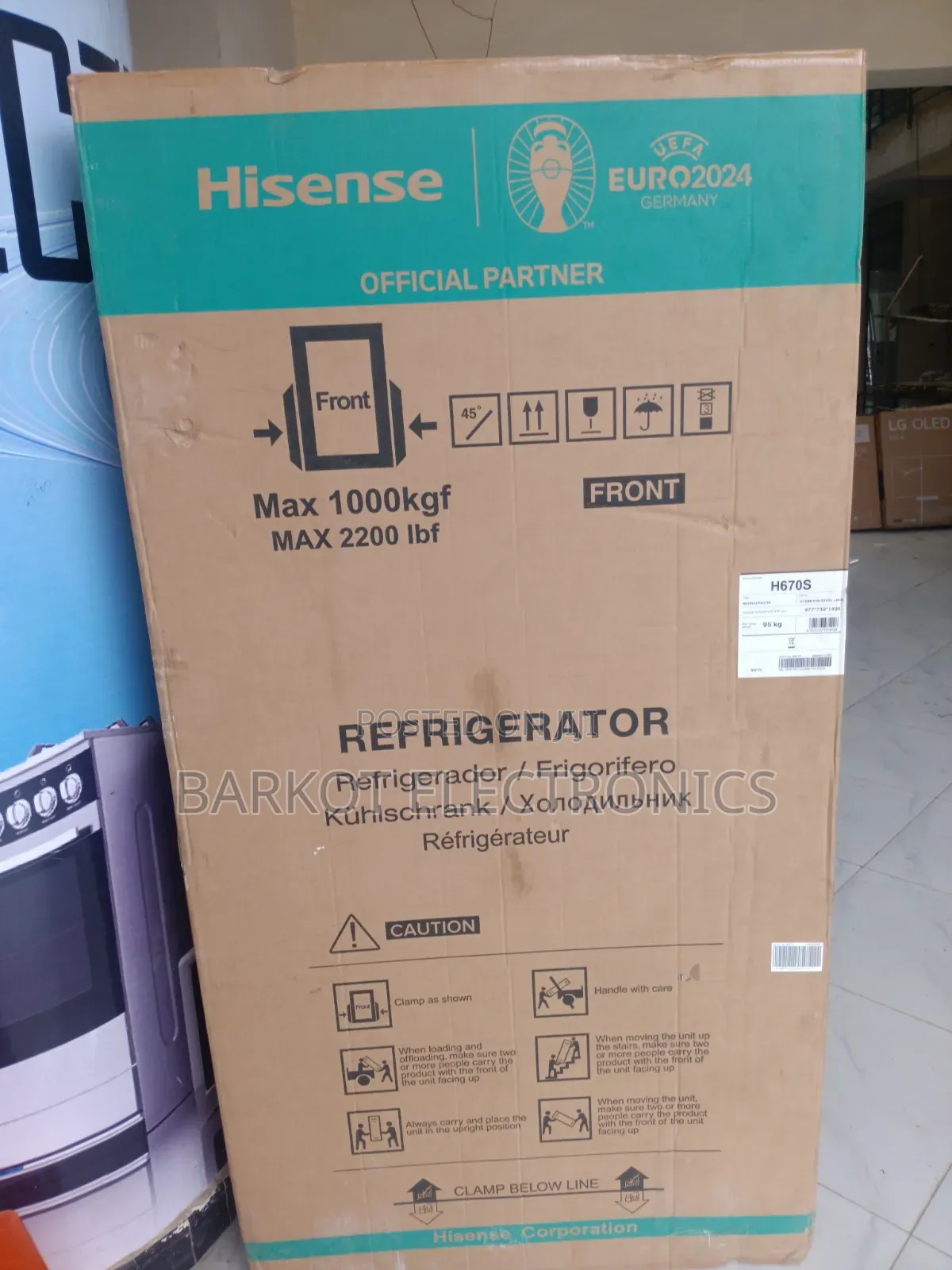 Hisense Rfrigerator Model H670s Litre Water Dispeser Alew Bale 2 Ber