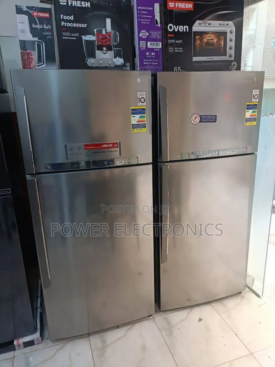 LG 380,litr Fan Seastem Tefrigerator