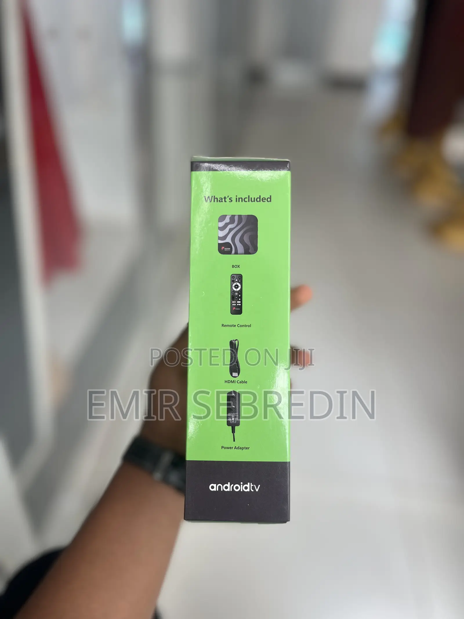 Pozzer Black TV Box(ስማርት ማድረጊያ)