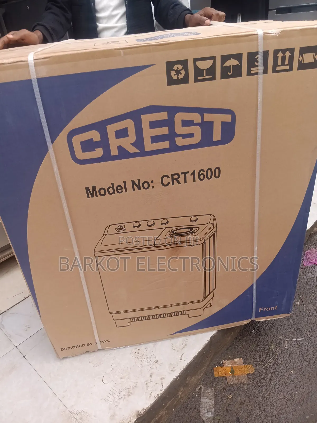 Crest Top Washing Mashine Model No CRT 1600kg Quality Doubel Moter