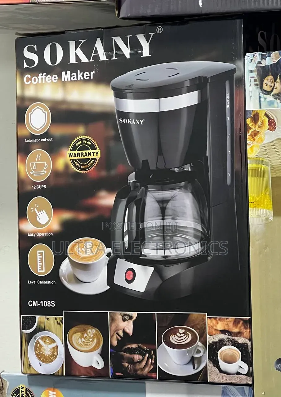 Sokany Drip Coffee Maker – Cm-108s Sokany Cm-108s 12-Cup