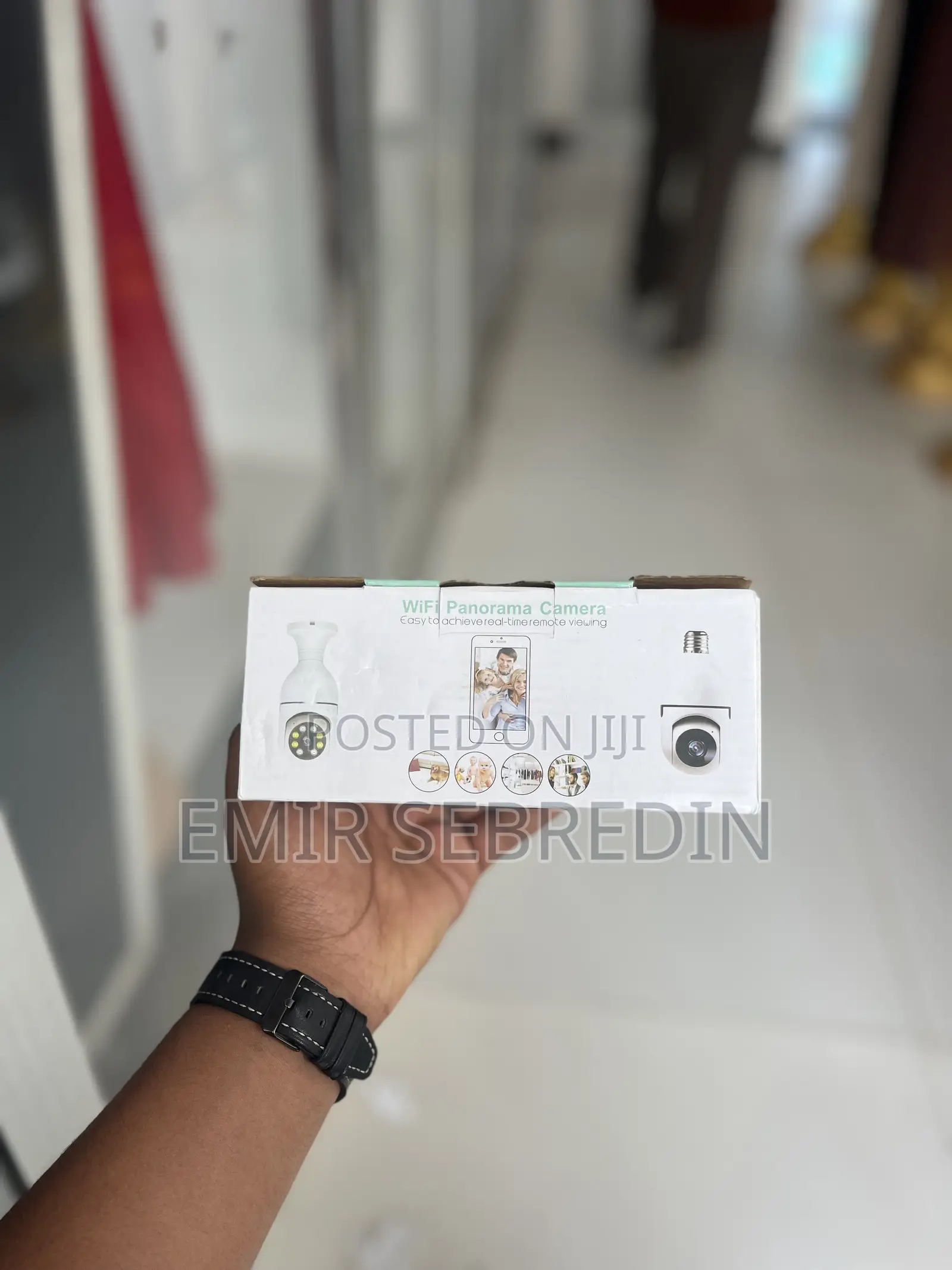 Wifi Panorama Camera (የአምፖል ካሜራ)