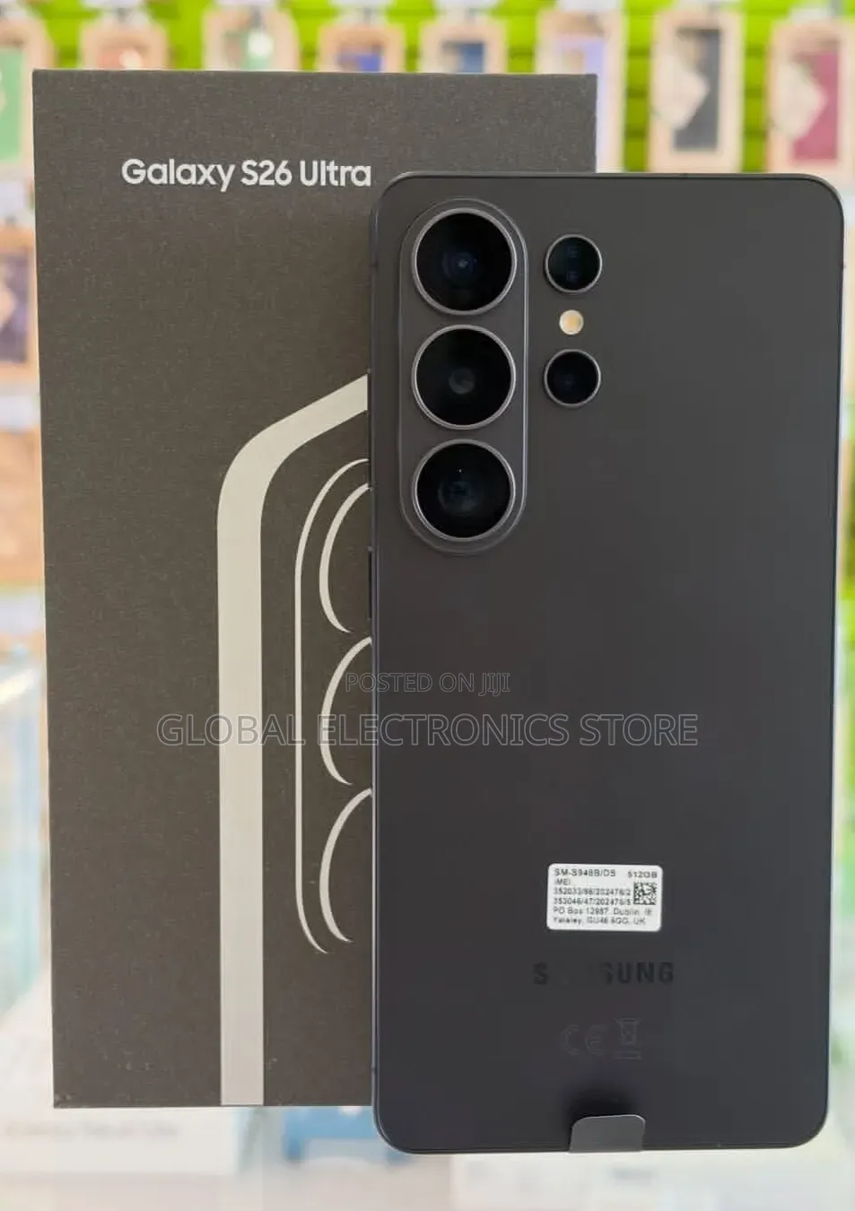 New Samsung Galaxy S26 Ultra 5G 256 GB Black