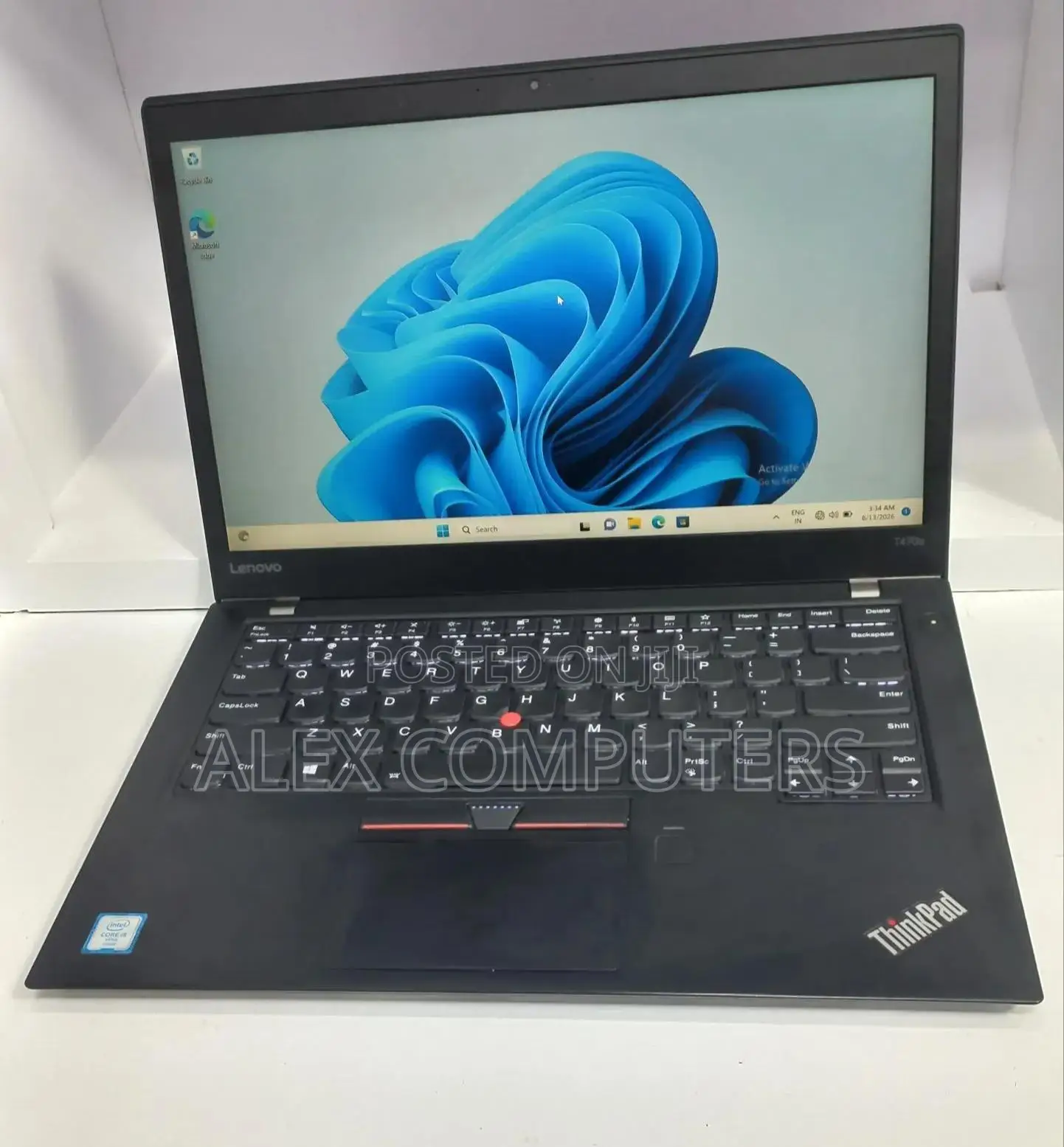 New Laptop Lenovo ThinkPad T470s 8GB Intel Core i5 SSD 256GB