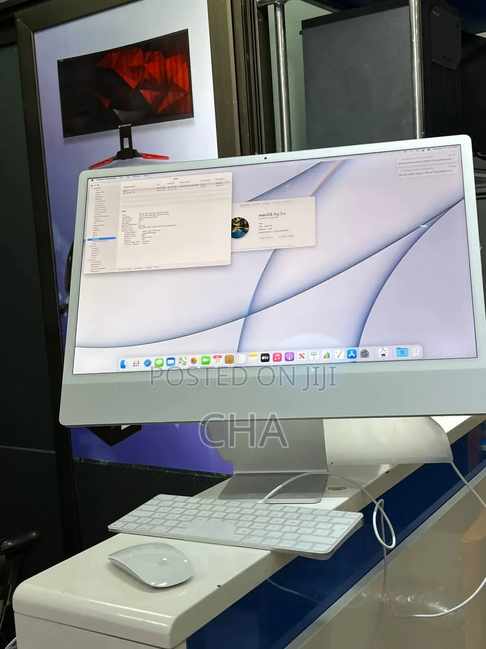 New Desktop Computer Apple iMac M1 8GB Apple M1 SSD 512GB