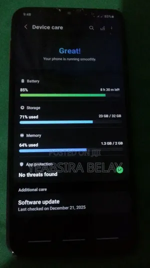Samsung A10 32 GB Black