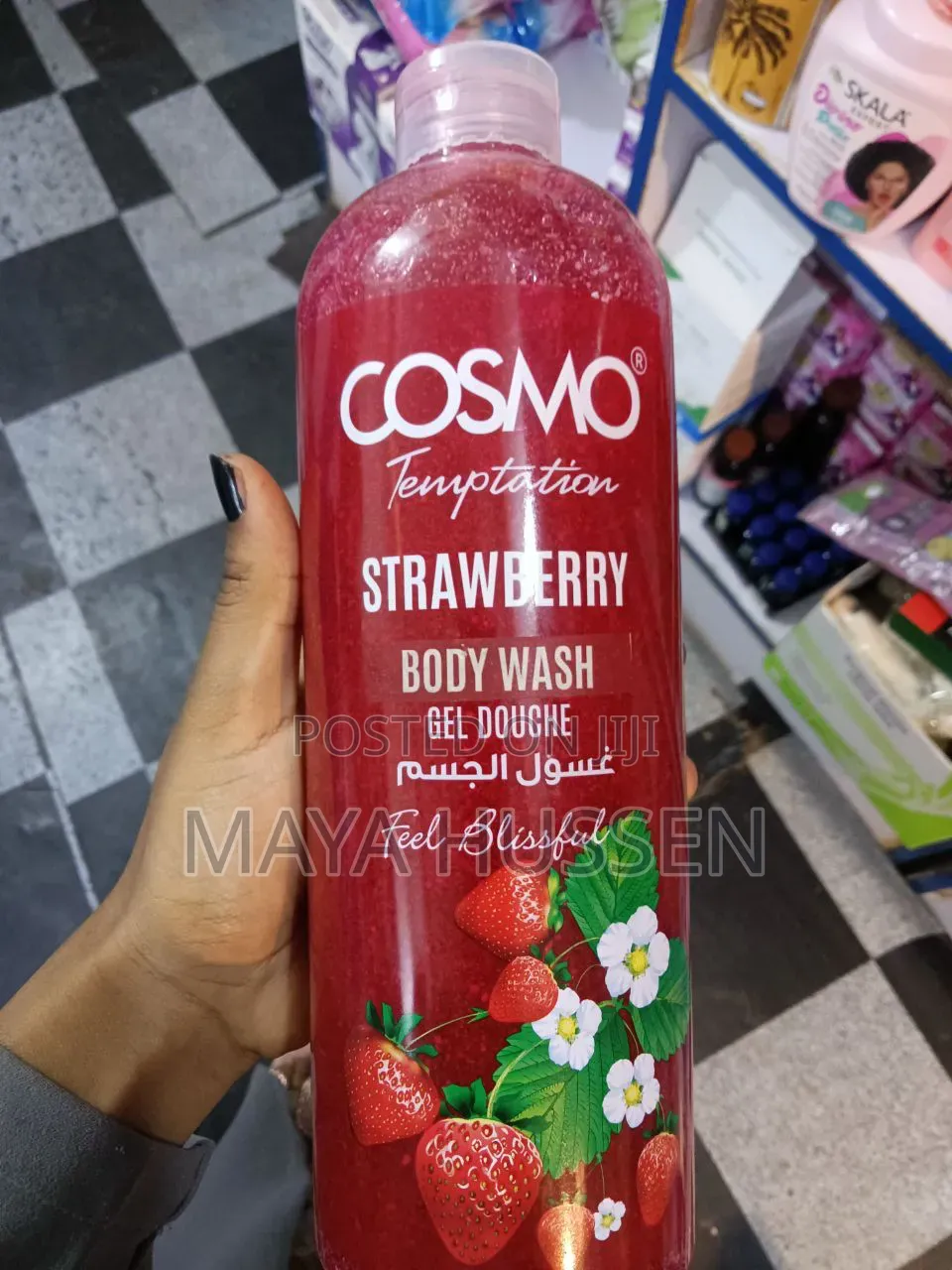 Original Cosmo Temptation Strawberry Body Wash (1000ml / 1L)