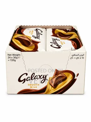 Original Galaxy Smooth Milk Chocolate Bar 24 × 30g