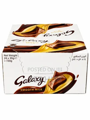 Original Galaxy Smooth Milk Chocolate Bar 24 × 30g