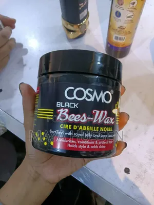 Cosmo Black Bees-Wax Hair Styling Wax