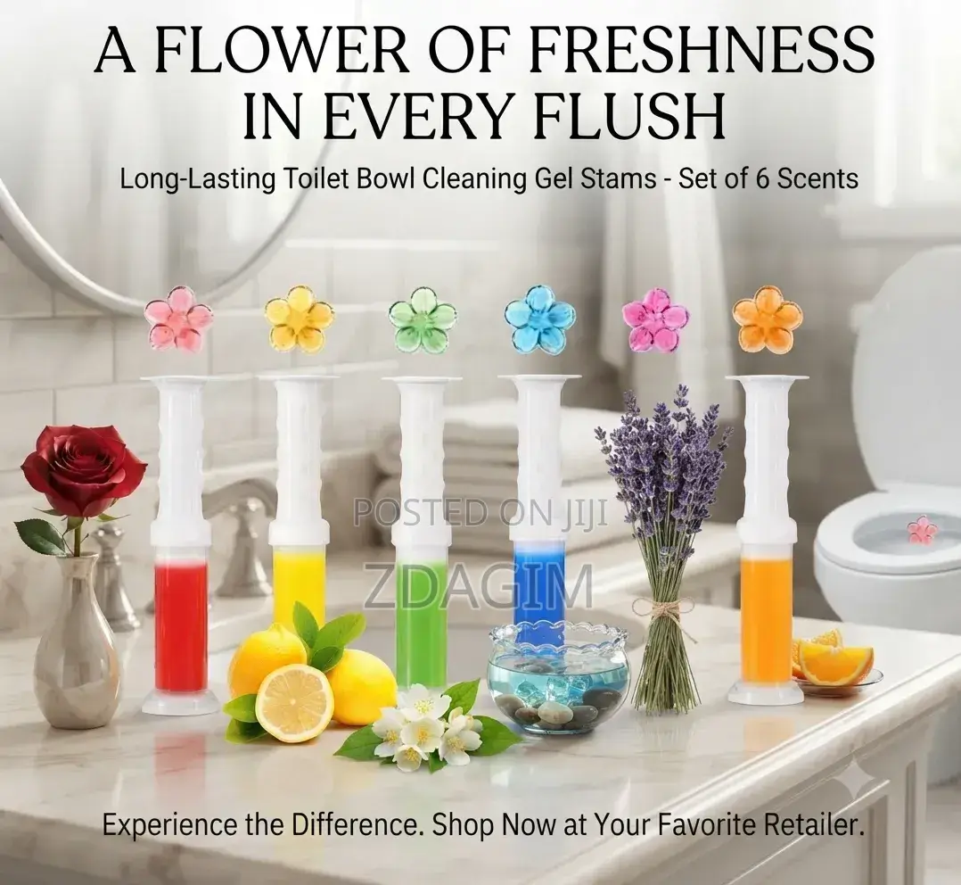 Toilet Bowl Cleaning Gel Stamp Tubes
