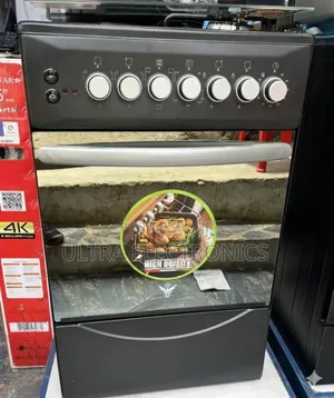Oven 50/50 2/2 Burner Freestanding Cooker Oven A Stylish