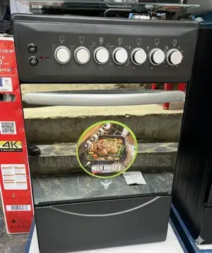 Oven 50/50 2/2 Burner Freestanding Cooker Oven A Stylish