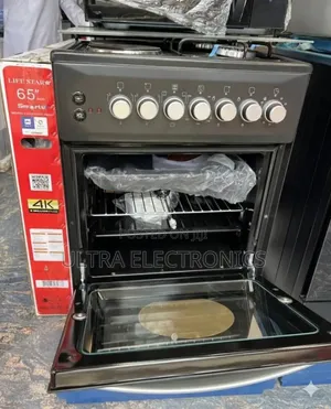 Oven 50/50 2/2 Burner Freestanding Cooker Oven A Stylish