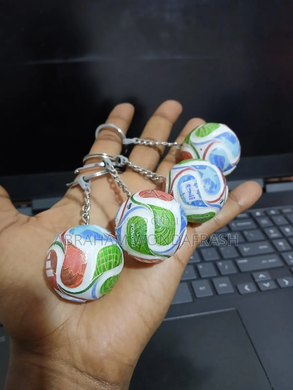 Key Chain World Cup