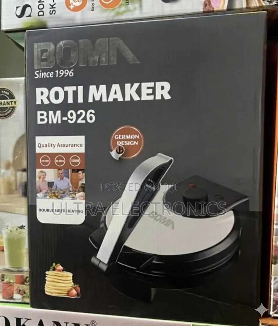 Boma Roti Maker – Bm-926 Boma BM-926 Electric Roti Maker 1200W