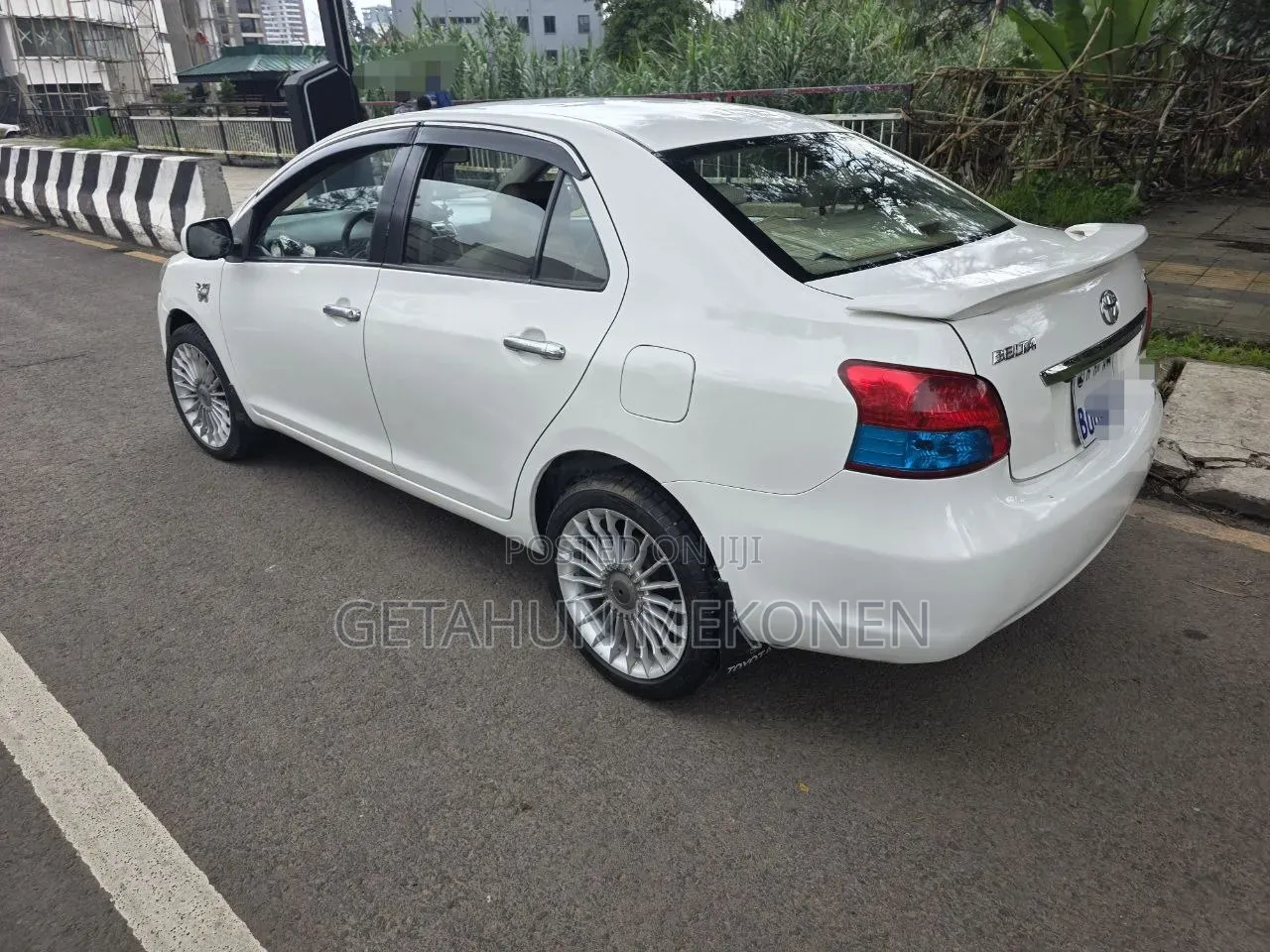 Toyota Belta 2008 White