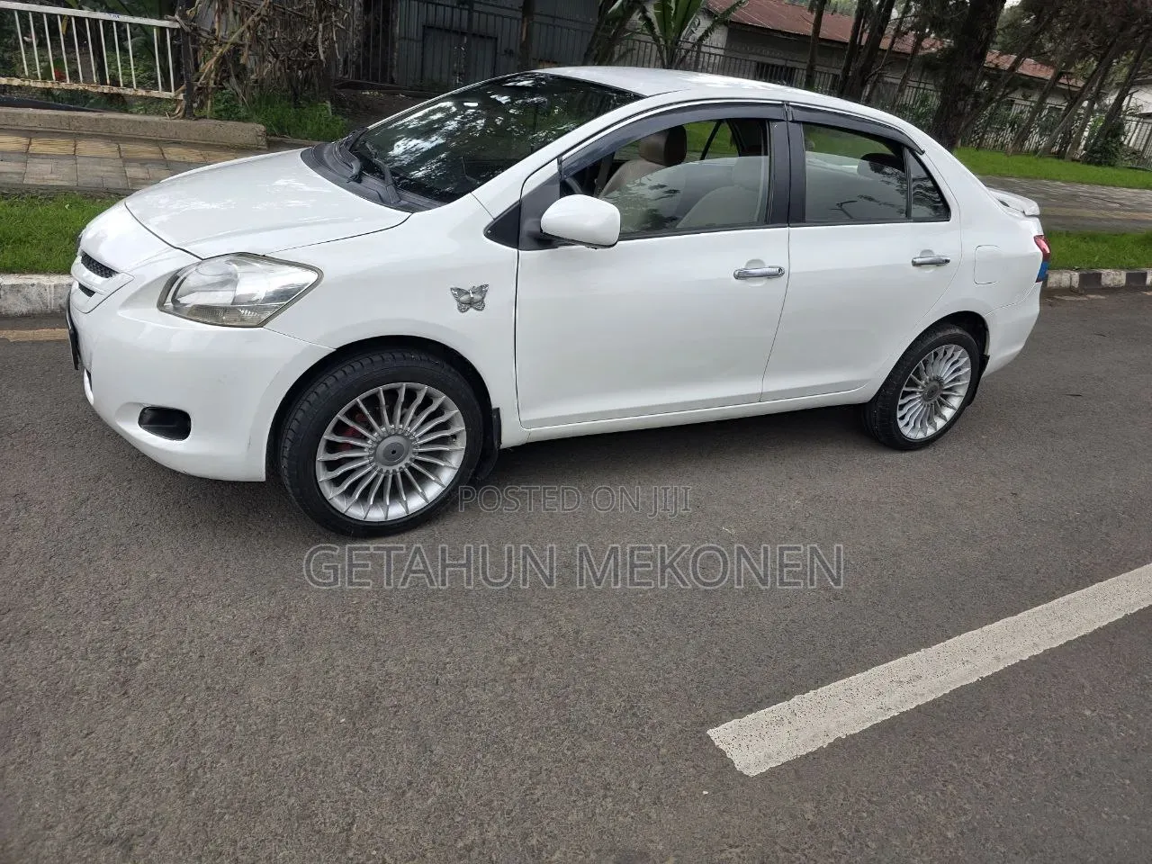 Toyota Belta 2008 White