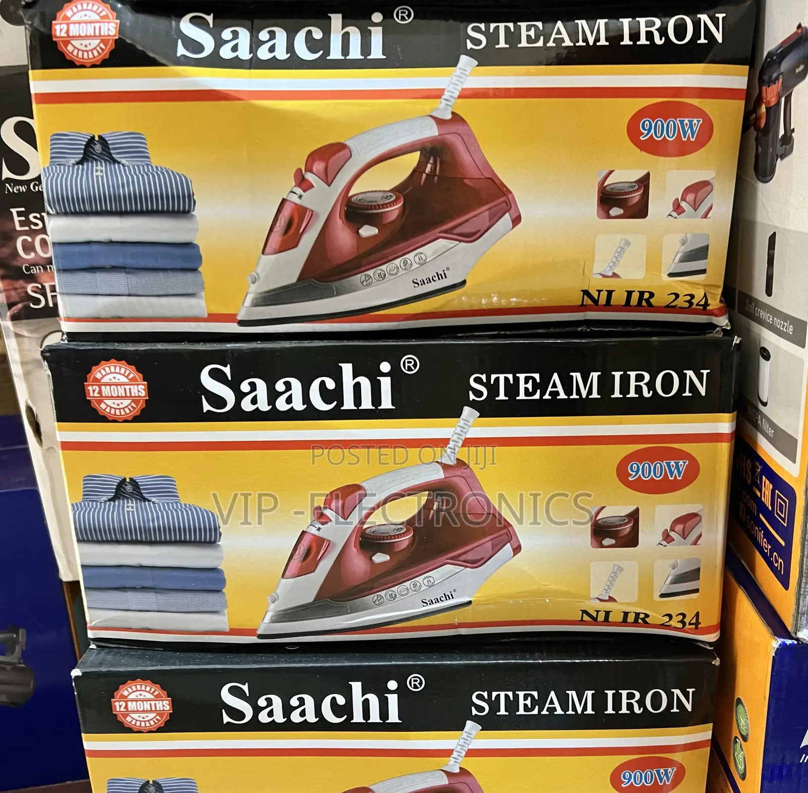 Saachi Steam Iron. With 900W Power,