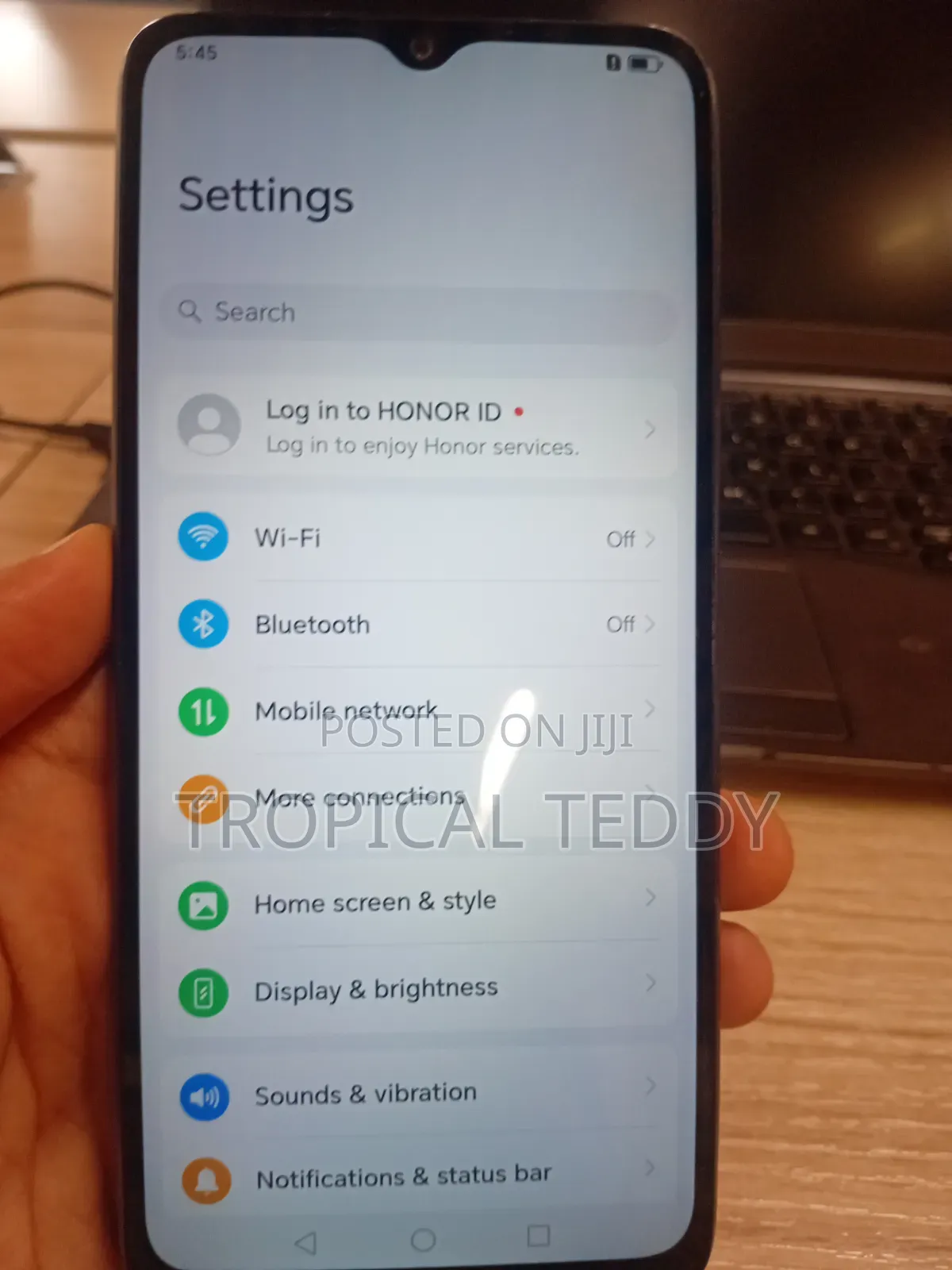 Honor X6a 128 GB Black