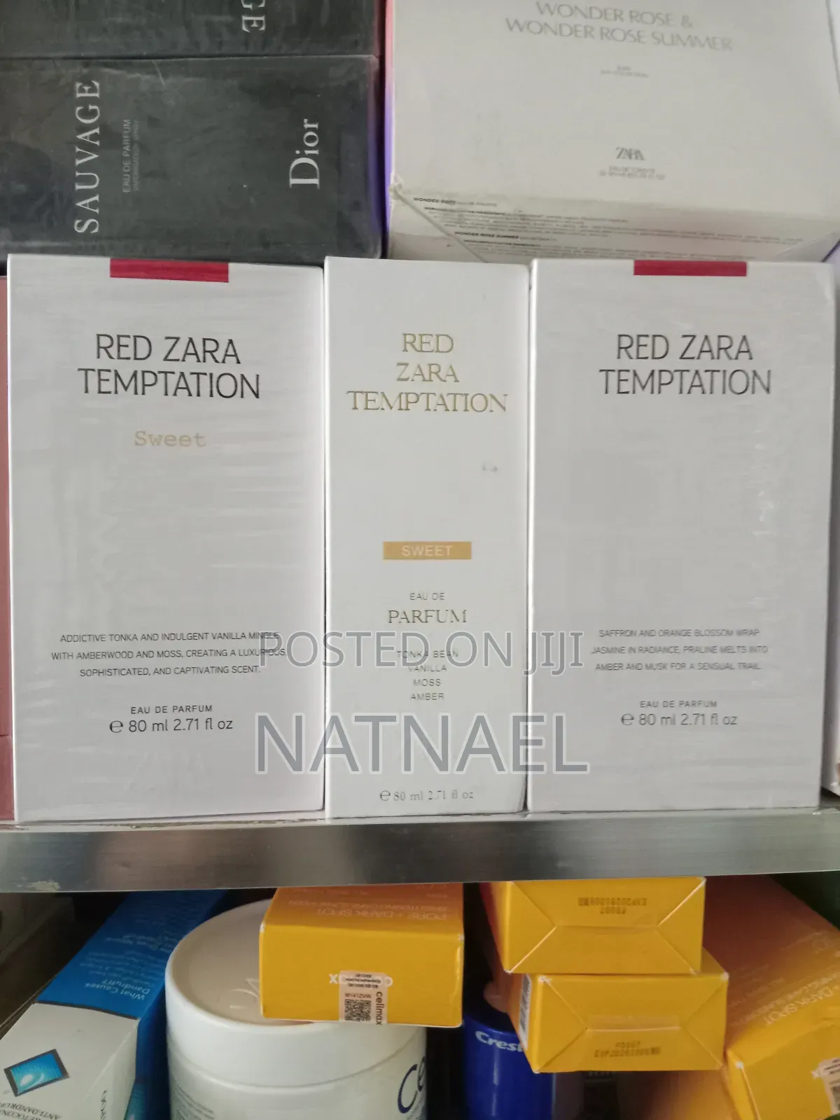 Red Zara Temptation Sweet Perfume