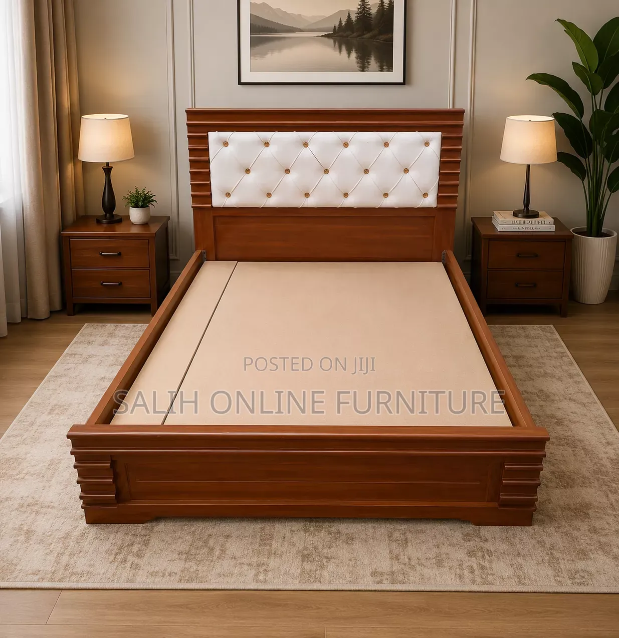 150m Modern Wooden Bed | New Design | Affordable Price