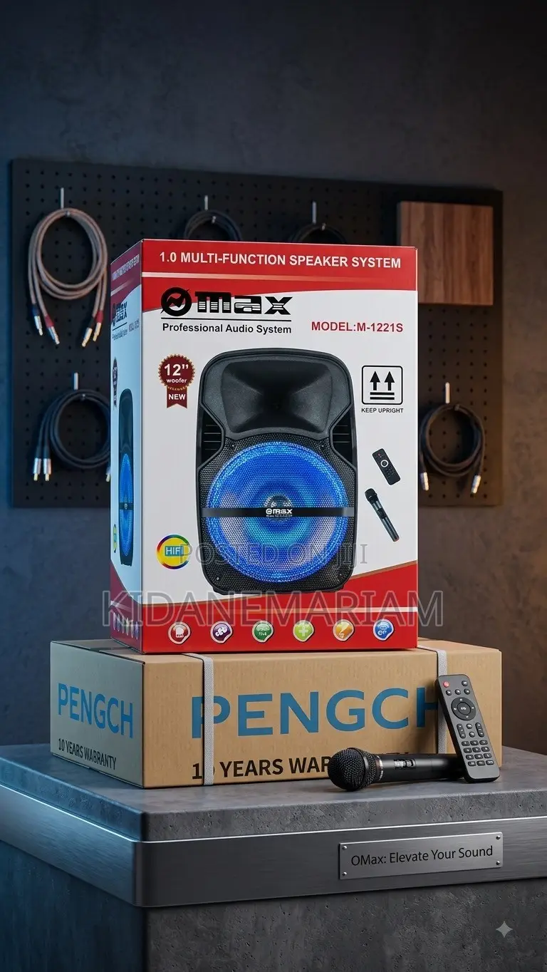 OMAX 1.0 Multi-Function Speaker System (Model: M-1221s)