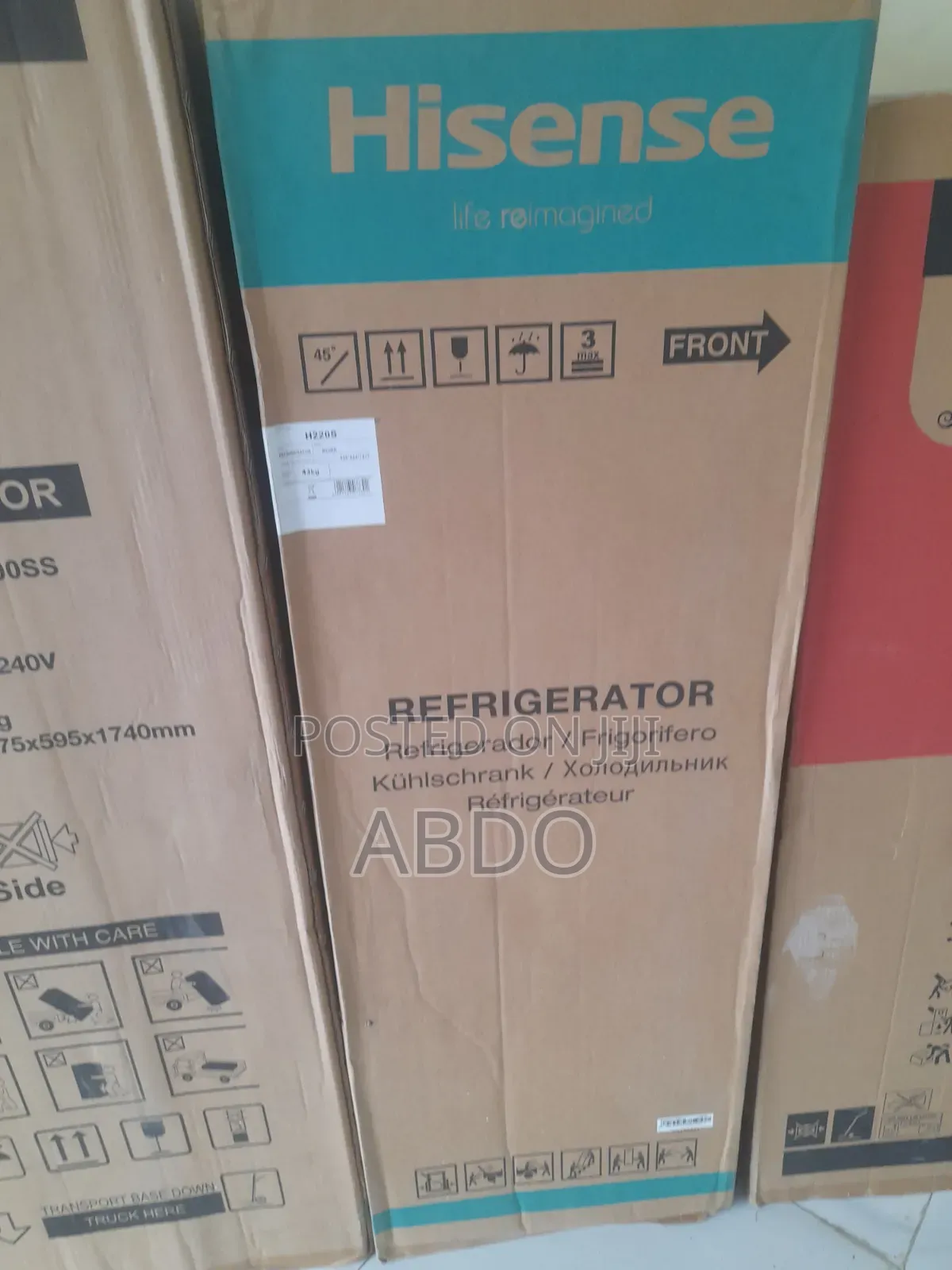 Hisense Refrigerator Model H 220s Quality Ferej Size 60X60