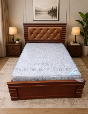 120m Modern Wooden Bed | New Design | Affordable Price