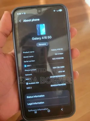 New Samsung Galaxy A16 5G 128 GB Blue