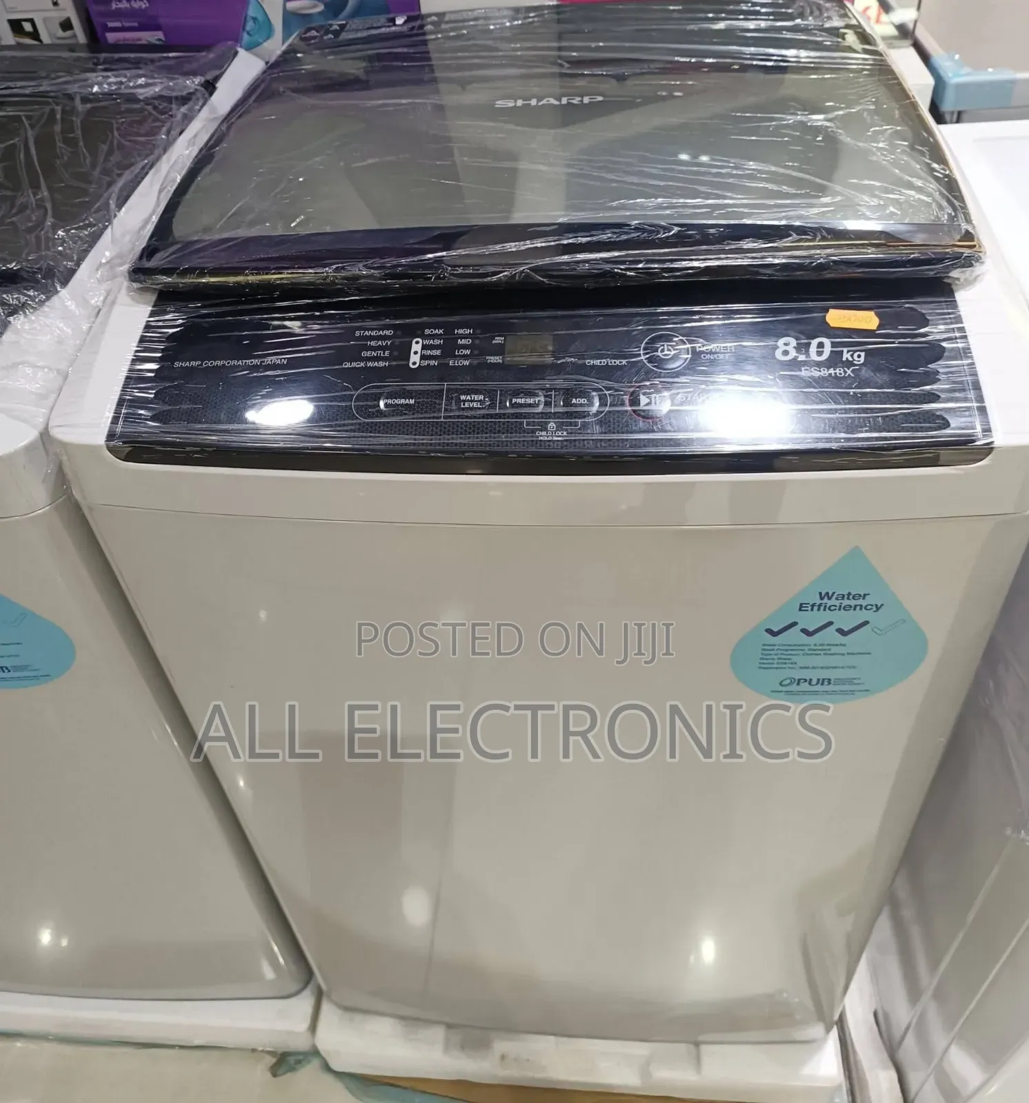 Sharp 8kg Automatic Washing Machine